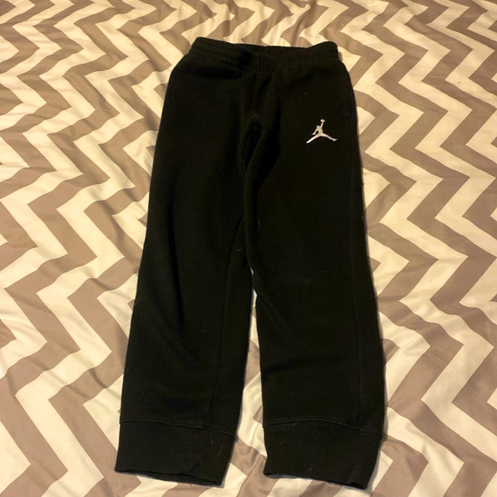 Black Sweatpants with Jordan Logo
